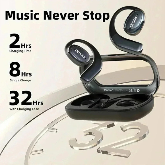 NWT: Oraolo Open Ear Headphones, Bluetooth - Picture 3 of 8